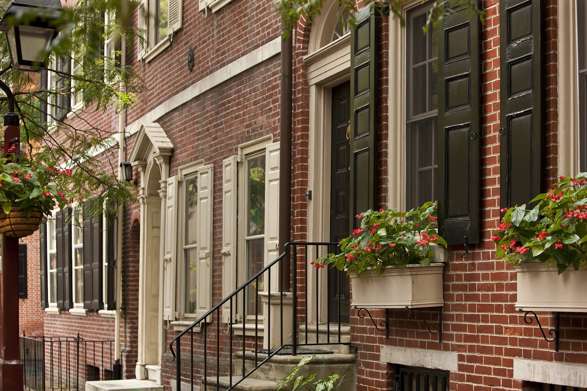 Philadelphia Red Brick Neighborhood